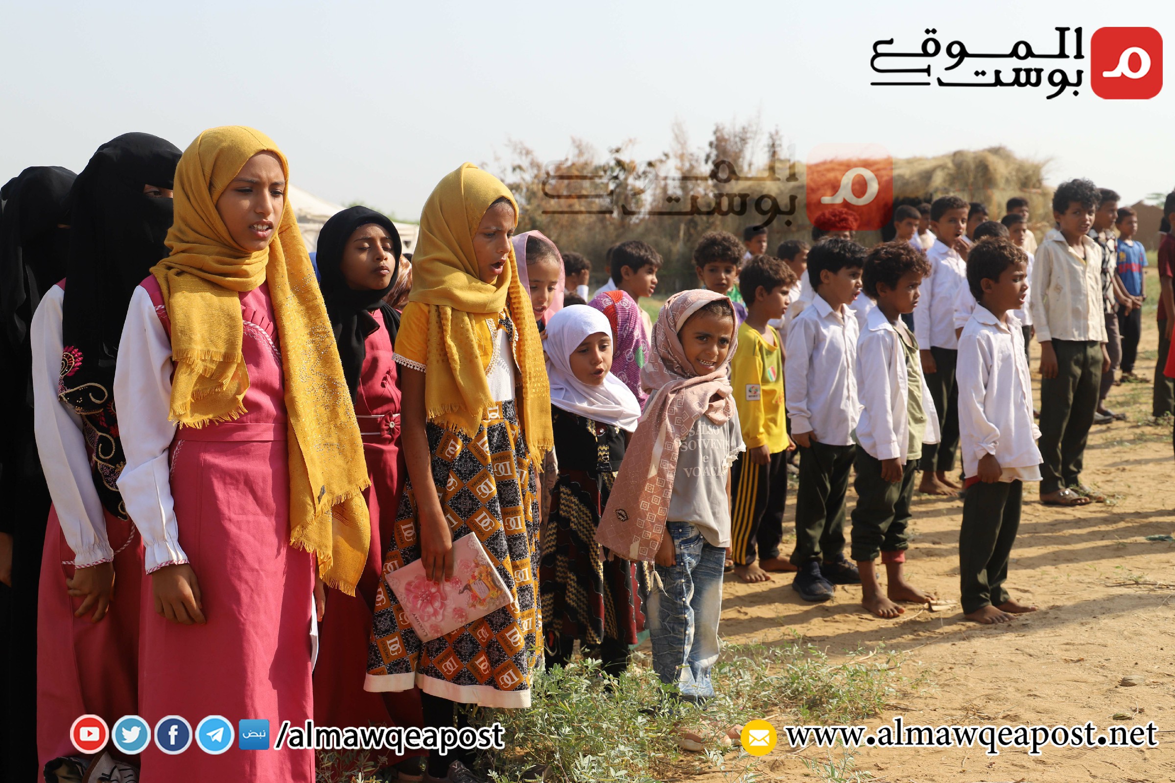 أكواخ وخيام.. وسيلة أطفال حجة لمواصلة تعليمهم