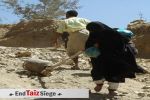 معاناة النساء في تعز