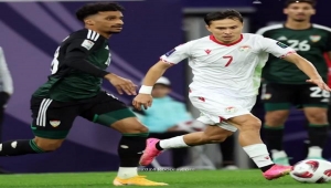 خروج صادم للإمارات من كأس آسيا على يد طاجيكستان