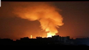 الحوثي يعلن استهداف صعدة بـ 17 غارة أمريكية