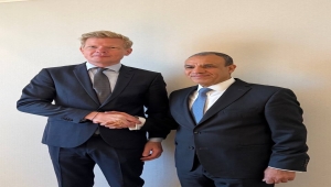 ‎غروندبرغ يبحث مع وزير خارجية مصر الأوضاع في اليمن والبحر الأحمر