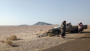 لحج.. وفاة وإصابة 12 جنديا في انقلاب مركبة عسكرية