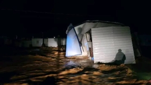 مأرب.. وحدة النازحين تطلق نداء استغاثة جراء أضرار ناجمة عن المنخفض الجوي