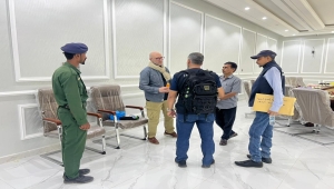 وفد من الإنتربول يزور عدن لمناقشة ملفات بالأمن البحري