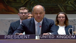 بريطانيا أمام مجلس الأمن: دعم كامل للحكومة اليمنية الجديدة ووحدة اليمن وإدانة المحاكمات السياسية