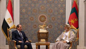 زعيما عمان ومصر يبحثان سبل إبرام اتفاق نهائي بين واشنطن وطهران