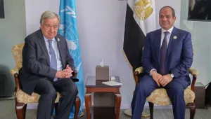 السيسي وغوتيريش يبحثان حرب إيران وتطورات إقليمية