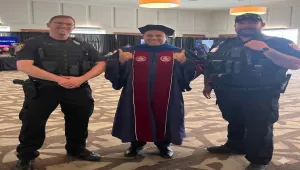 الطاهري ينال الدكتوراه في العدالة الجنائية من جامعة ليبرتي الأمريكية