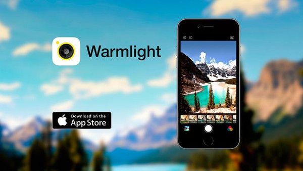 Warmlight لتحرير الصور على أجهزة 