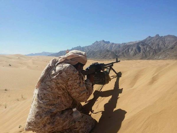 شبوة.. قتلى وجرحى حوثيون في مواجهات مع الجيش الوطني بعسيلان