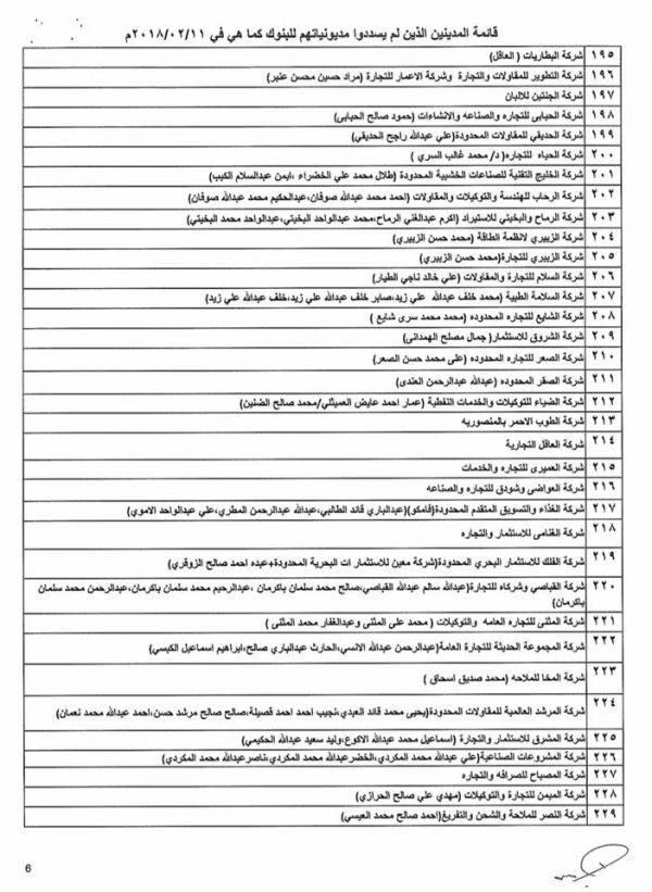 تعميم حوثي بمنع التعامل ماليا مع 697 شركة ورجل أعمال في صنعاء