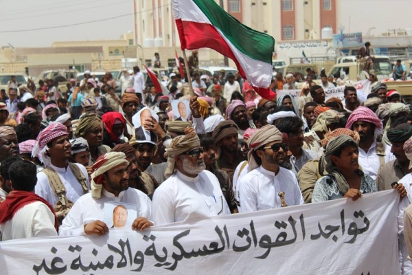 الحريزي يدعو إلى رفع حالة الجاهزية والاستعداد لطرد الاحتلال السعودي من المهرة