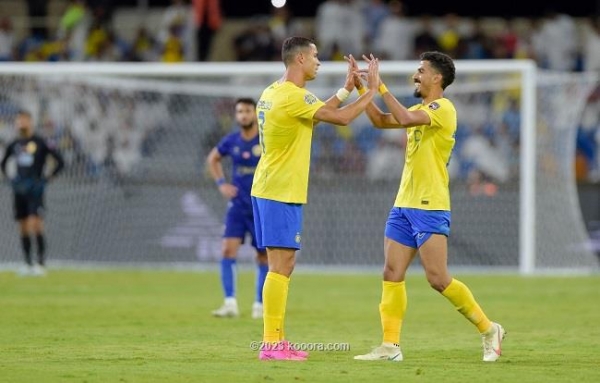 رونالدو يقود النصر لضرب الاتحاد المنستيري برباعية