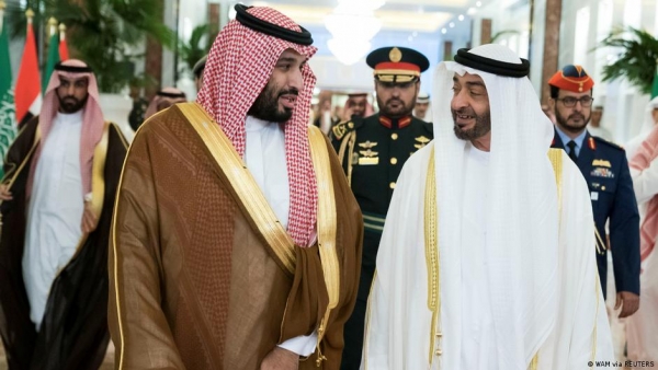 لوموند الفرنسية تكشف عن انهيار العلاقة تدريجيا بين بن سلمان وبن زايد