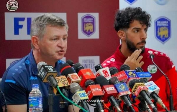 مدرب المنتخب الوطني: جئنا إلى كولمبو من أجل الفوز