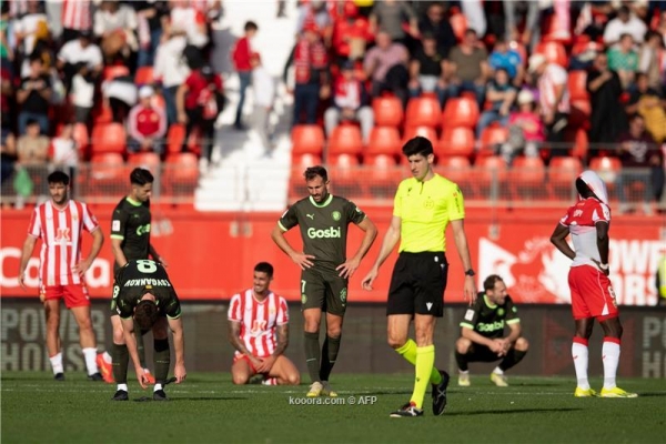 جيرونا ينفرد بصدارة الليجا في غياب ريال مدريد