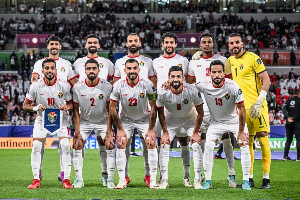 ملك الأردن يوجه رسالة لمنتخب 