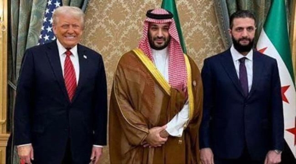 بن سلمان يجمع ترامب والشرع وجها لوجه في الرياض.. صفقات وتسويات تُحرج اليمن الرسمي (رصد)