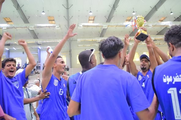 بعد تتويجه لتجمع سيئون.. تضامن حضرموت يتأهل إلى دوري الدرجة الأولى لكرة السلة