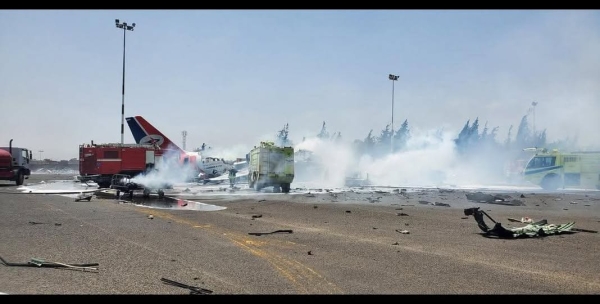 هيومن رايتس ووتش تضع الحوثيين وإسرائيل موضع الندية وتدعو للتحقيق في قصف المطارات كجرائم حرب