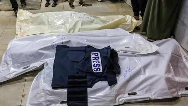 ارتفاع عدد قتلى الصحفيين بغزة إلى 239 جراء الإبادة الإسرائيلية