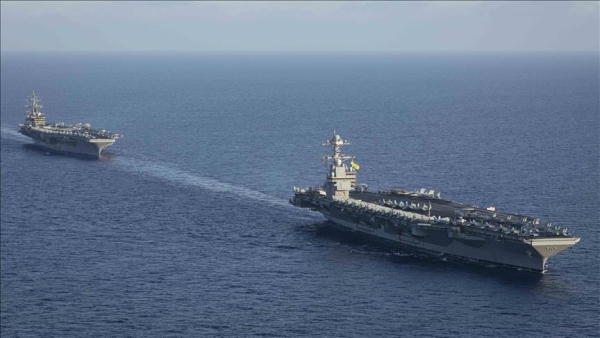 أكبر حاملة طائرات أمريكية 