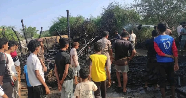 مقتل وإصابة أكثر من 20 مدنياً في قصف حوثي استهدف إفطارا جماعيا في حجة