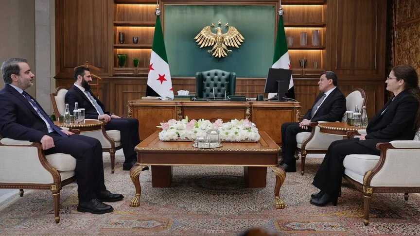 سوريا.. الشرع يلتقي قيادات من 