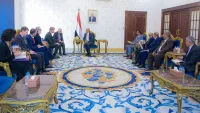 المجلس الرئاسي يؤكد دعمه لجهود غروندبرغ لدعم عملية السلام في اليمن