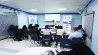المكلا.. أريج تنظم جلسة تدريبية بجامعة حضرموت لتعزيز مهارات تدقيق المعلومات لطلاب الإعلام