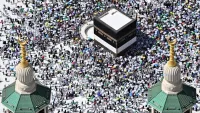 حجاج بيت الله الحرام يختتمون مناسكهم بطواف الوداع